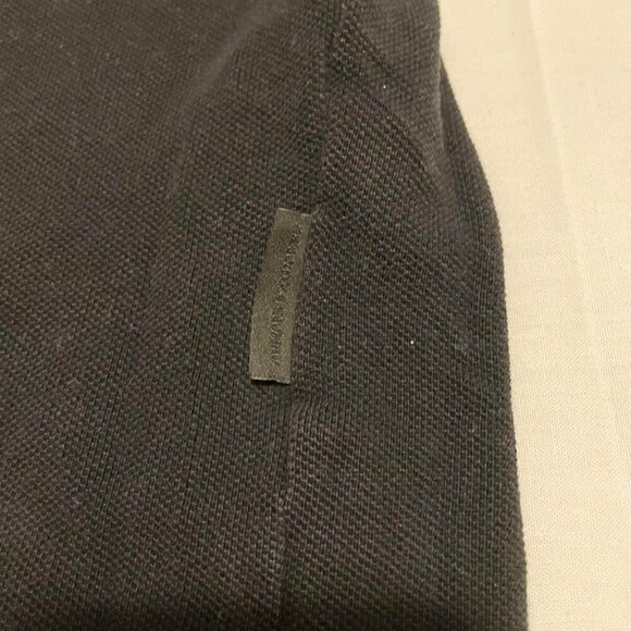 Armani Exchange Black Polo Shirt Short Sleeve Size L - Picture 9 of 16